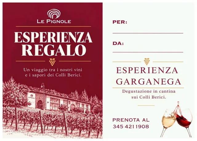 Cantina Le Pignole Garganega carta regalo degustazione
