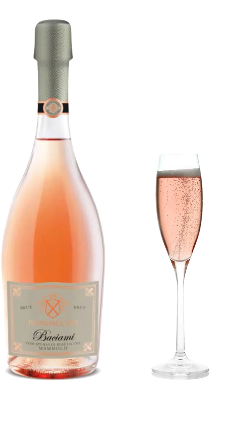 Piandaccoli Baciami spumante rosato frutti rossi