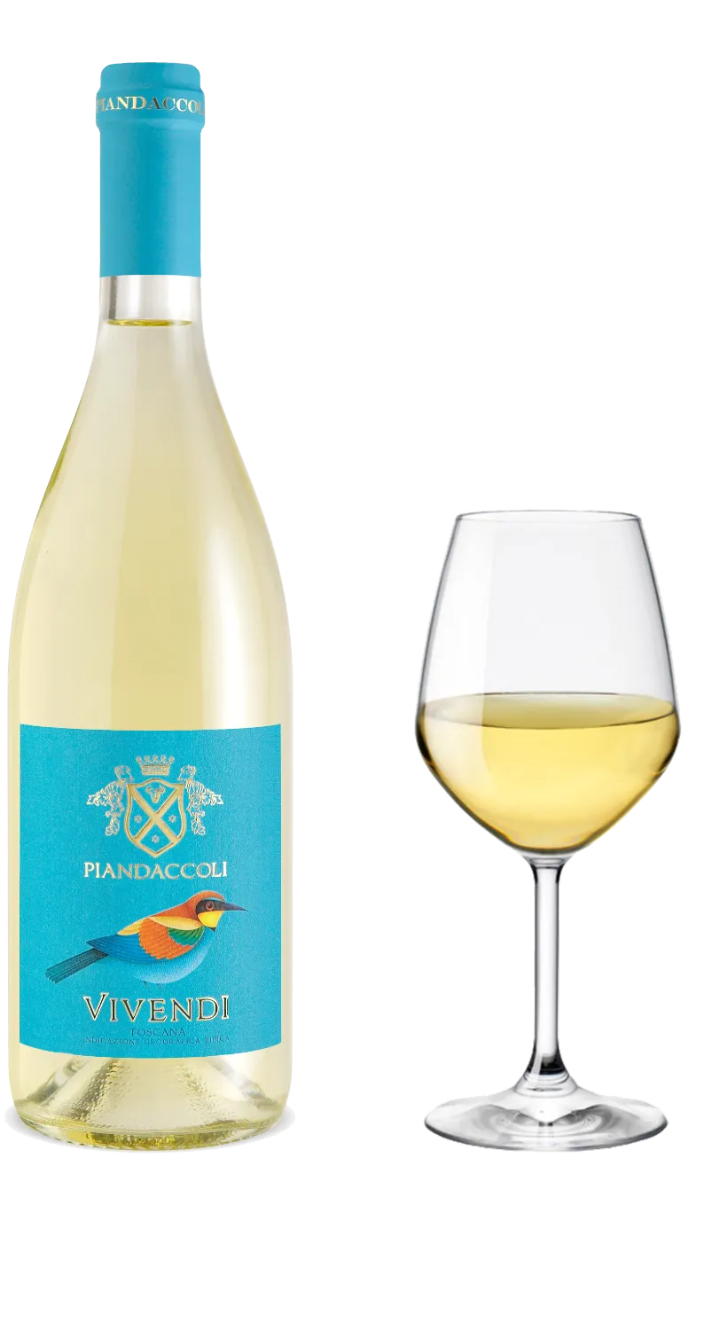 Piandaccoli Vivendi vino bianco Chardonnay e Malvasia