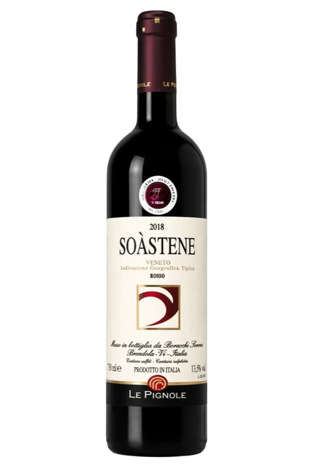 Cantina Le Pignole Soastene 2018 vino rosso barricato