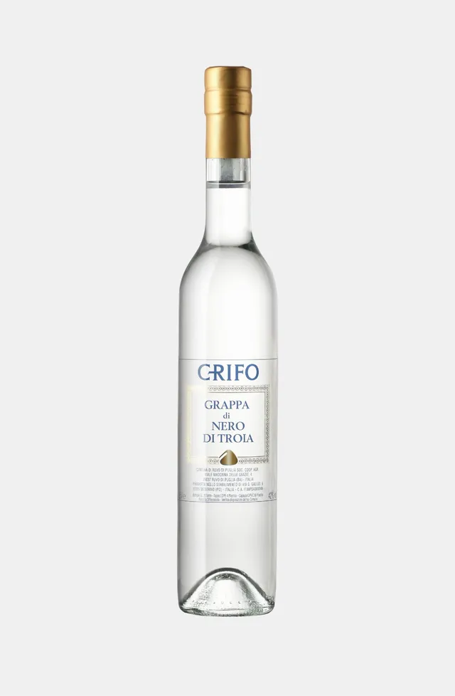 Crifo Grappa di Nero di Troia distillato di vinacce