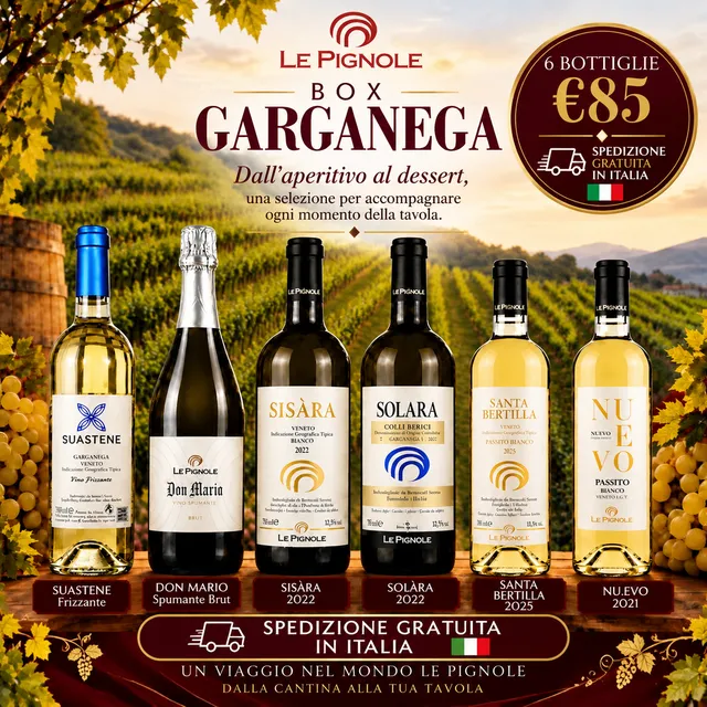 Cantina Le Pignole Box Garganega box vini 6 bottiglie assortite