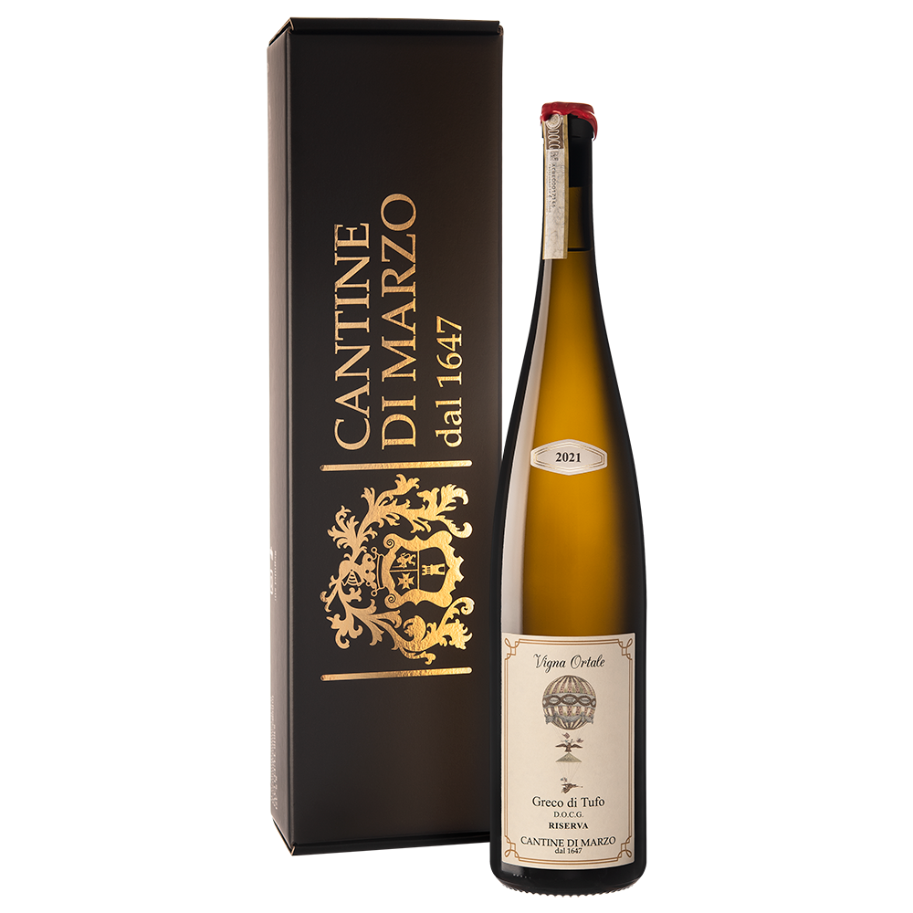Cantine di Marzo Vigna Ortale Greco di Tufo Riserva 2023 magnum 1,5 L minerale