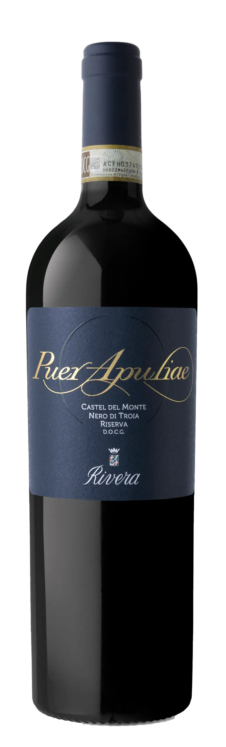 Rivera Puer Apuliae 2018 vino rosso Nero di Troia