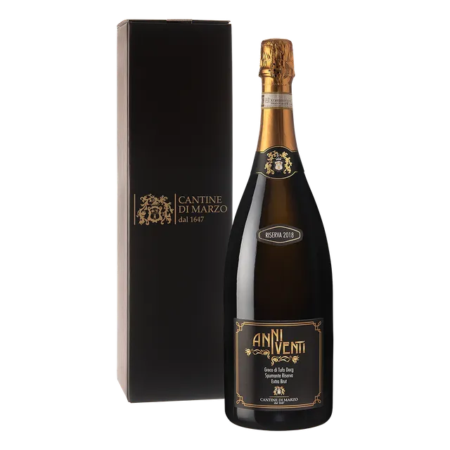 Cantine di Marzo Anni Venti Greco spumante extra brut magnum 1,5 l