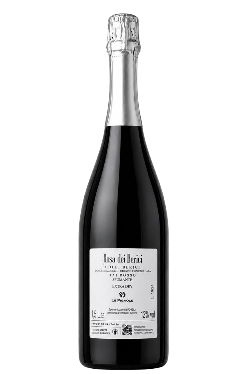 Le Pignole Rosa dei Berici Spumante Extra Dry Magnum Tai Rosso