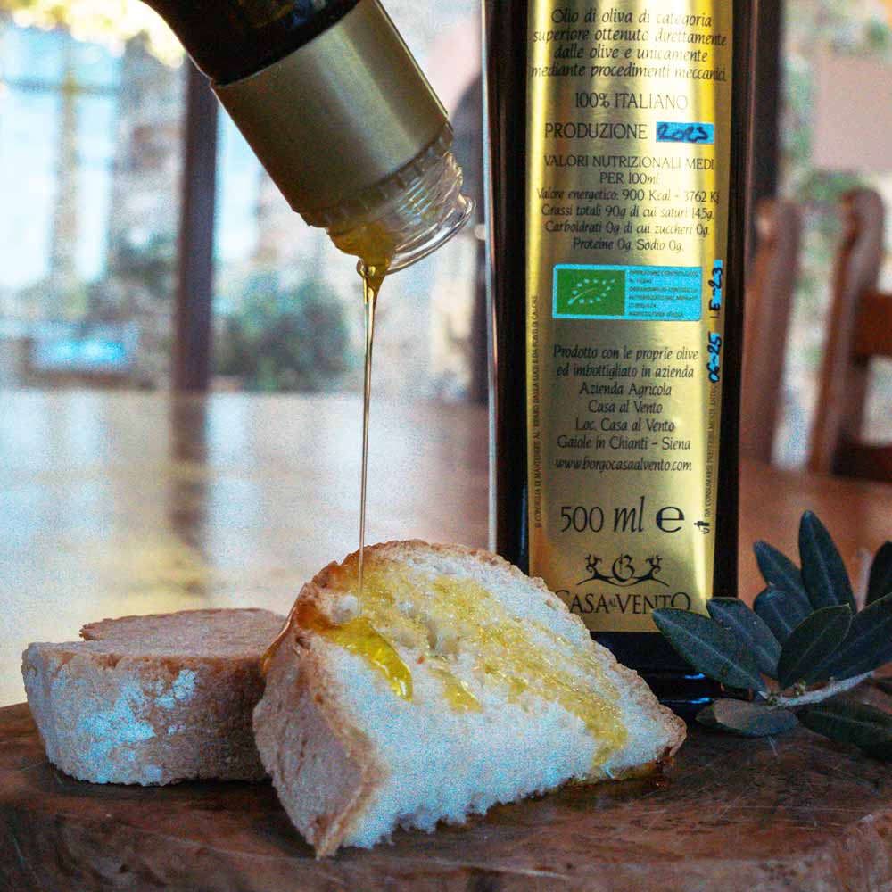 Borgo Casa al Vento Olio Extravergine di Oliva toscano
