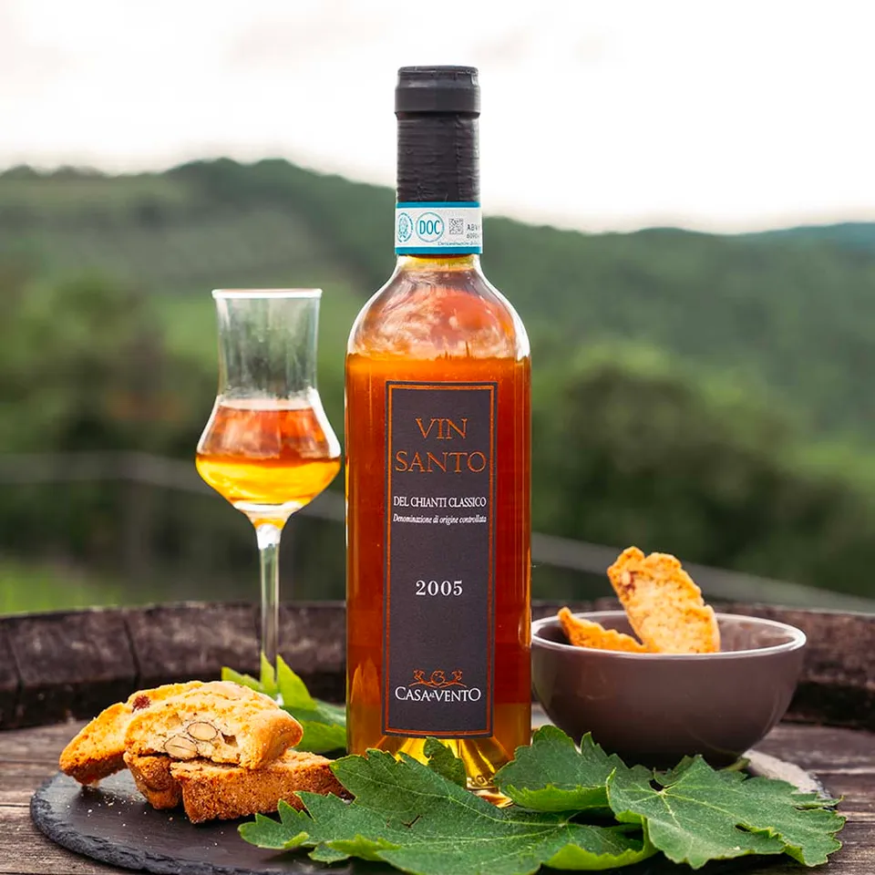 Borgo Casa al Vento Vin Santo Vino Dolce Malvasia