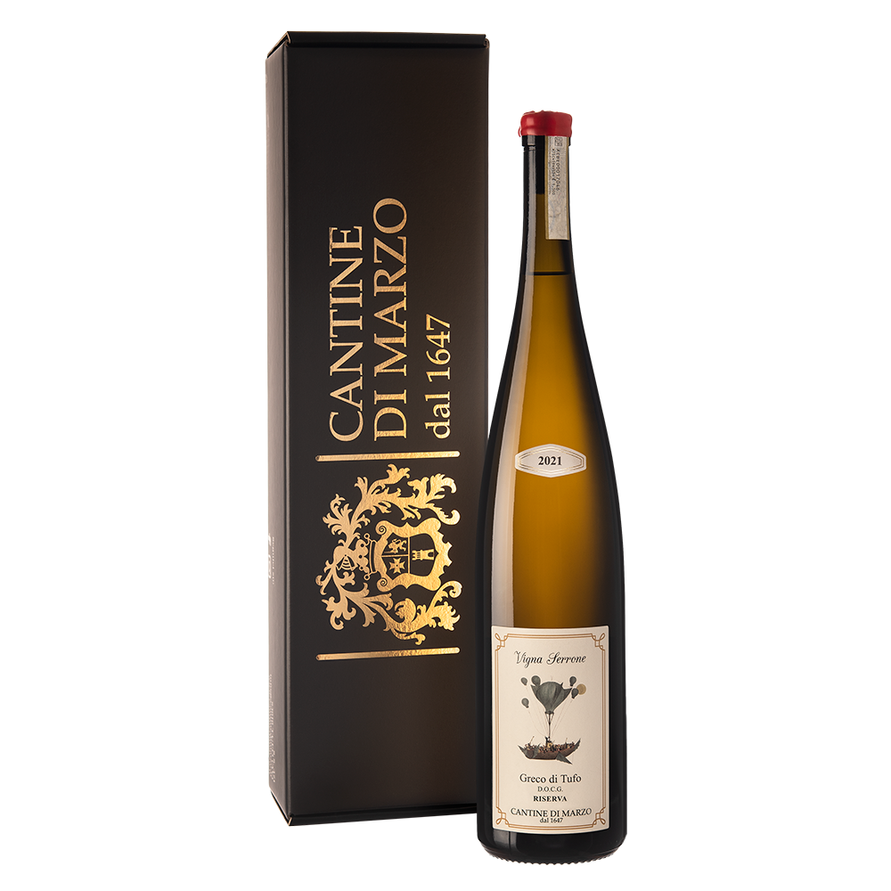 Cantine di Marzo Vigna Serrone Greco di Tufo Riserva 2023 magnum 1,5 L sapido