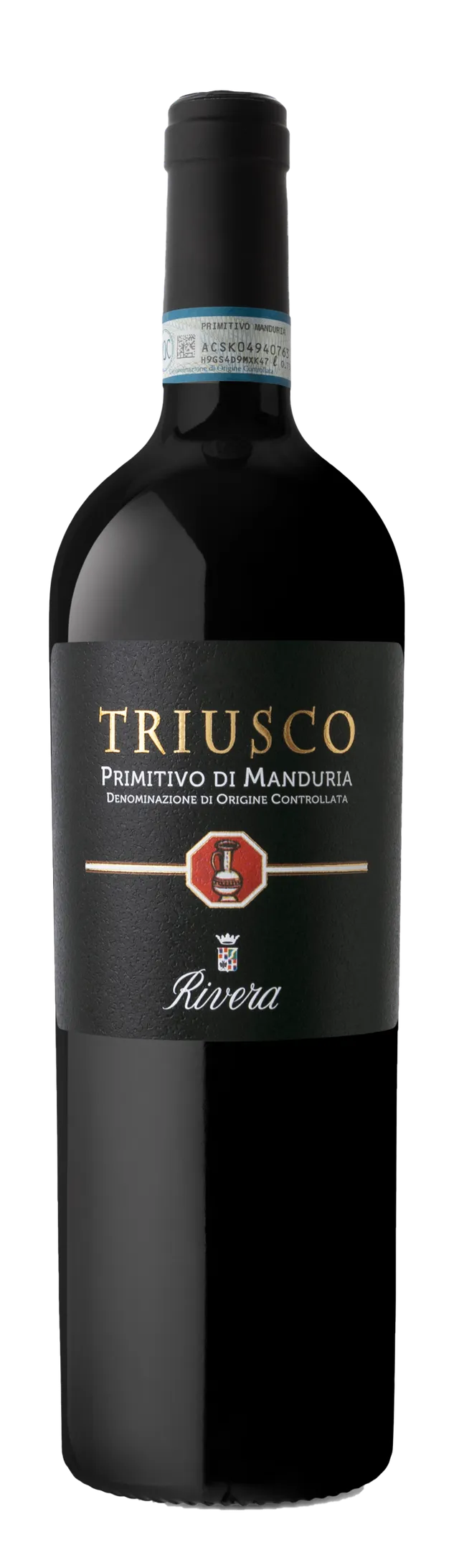 Rivera Triusco 2023 vino rosso Primitivo 0,75L