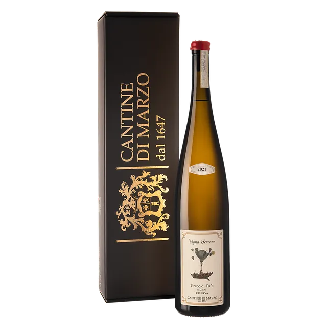 Cantine di Marzo Vigna Serrone Greco di Tufo Riserva 2023 magnum 1,5 L sapido