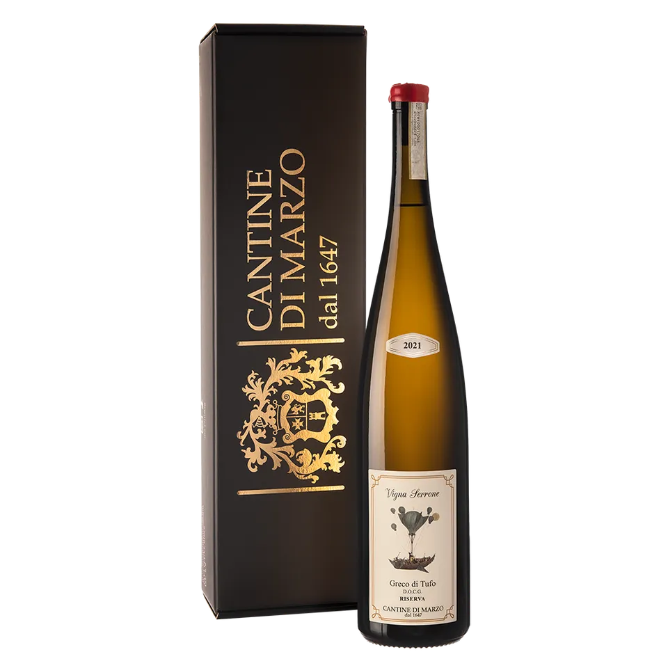 Cantine di Marzo Vigna Serrone Greco di Tufo Riserva 2023 magnum 1,5 L sapido