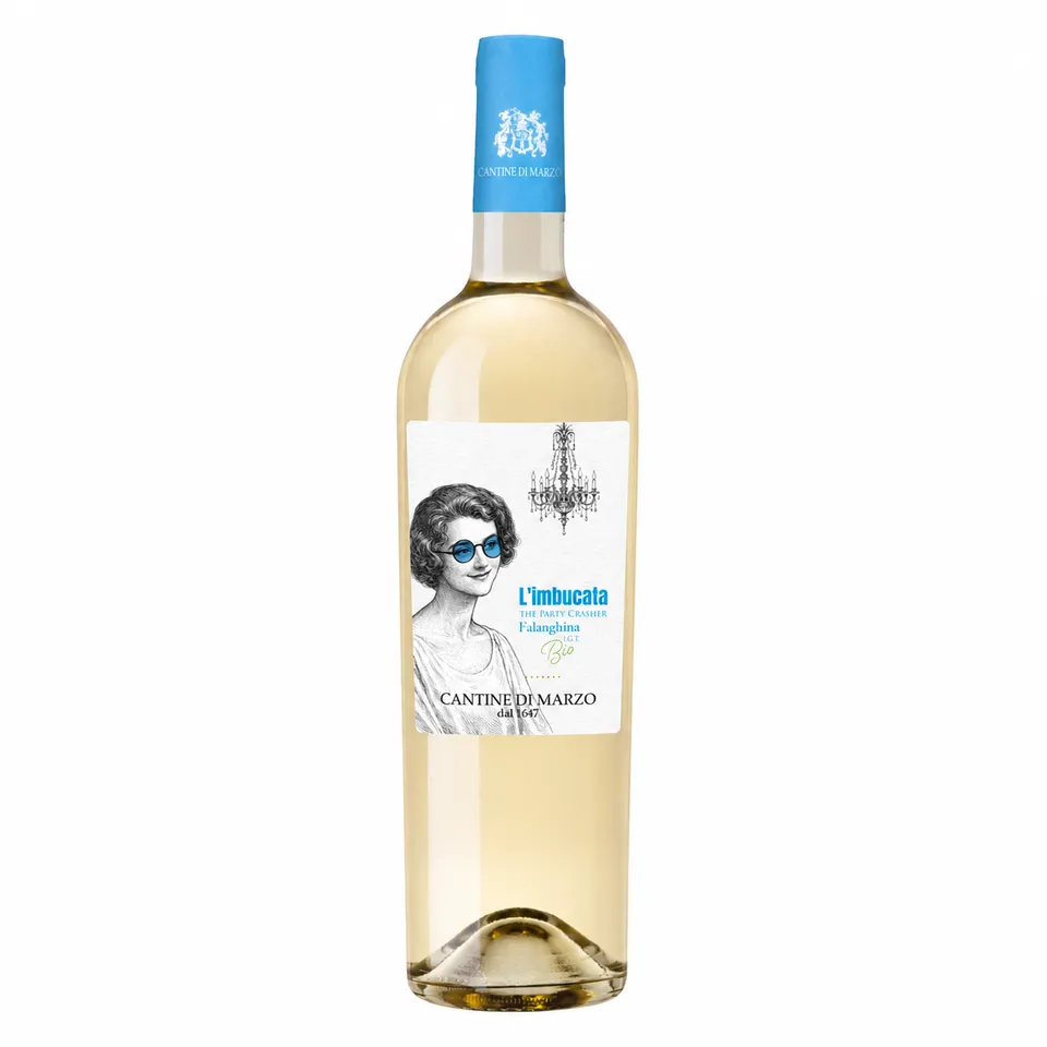 Cantine di Marzo Premium L’Imbucata Falanghina IGT Bio vino bianco