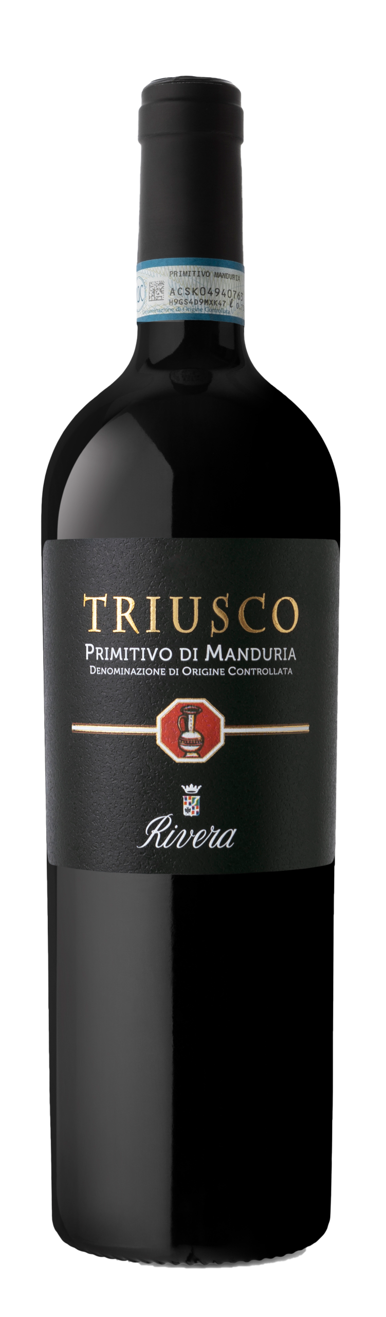 Rivera Triusco 2023 vino rosso Primitivo 0,75L