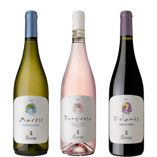 Rivera Gli Autoctoni confezione 6 vini bianchi rosati 75 cl