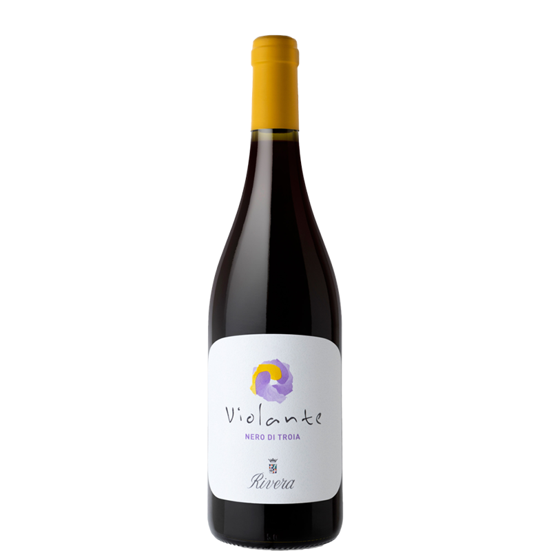 Rivera Violante 2023 vino rosso Nero di Troia 75 cl
