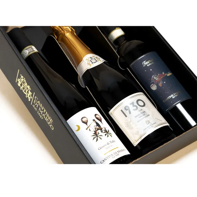 Cantine di Marzo Cofanetto Premium vini rossi e bianchi selezione