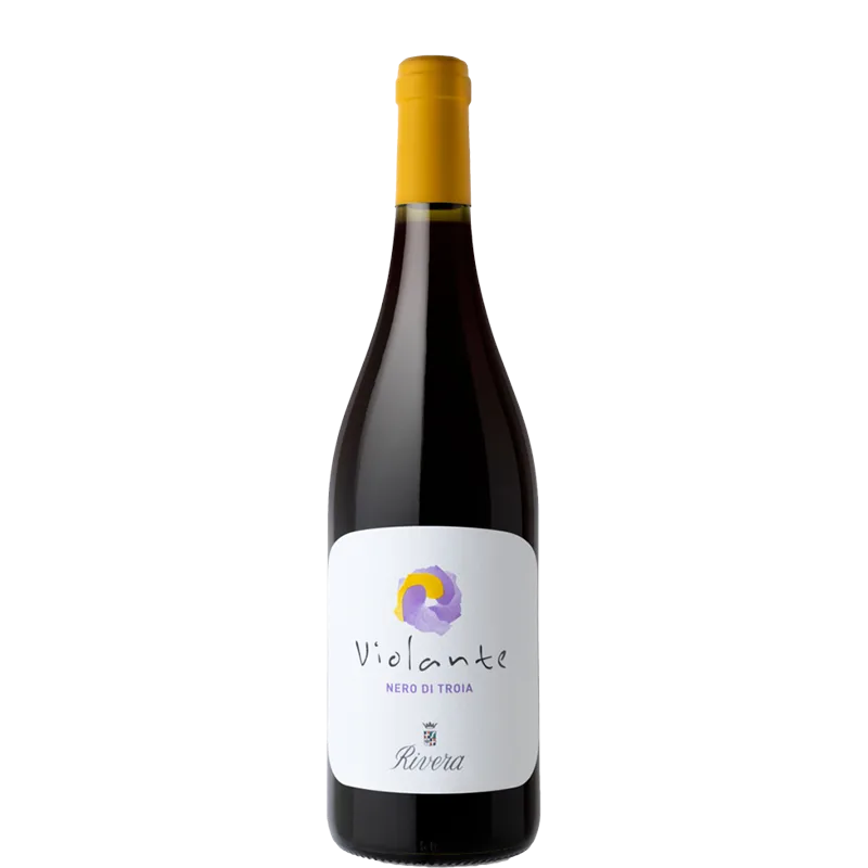 Rivera Violante 2023 vino rosso Nero di Troia 75 cl