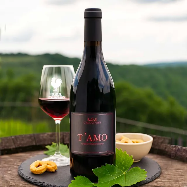 Borgo Casa al Vento T'Amo vino rosso Sangiovese Merlot