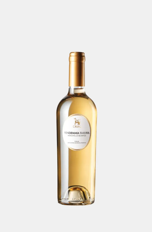 Crifo Moscatello Selvatico Vendemmia Tardiva vino dolce Puglia