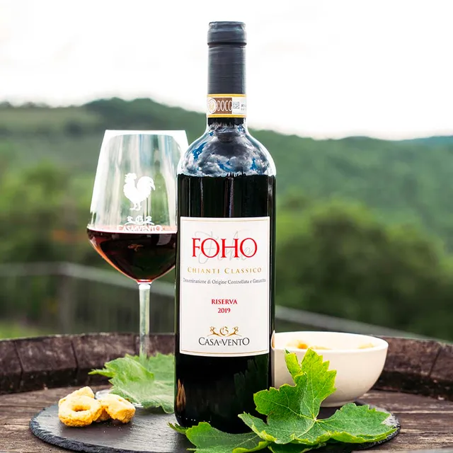 Borgo Casa al Vento FOHO vino rosso 75cl Sangiovese bio
