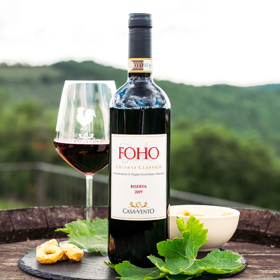 Borgo Casa al Vento FOHO vino rosso 75cl Sangiovese bio